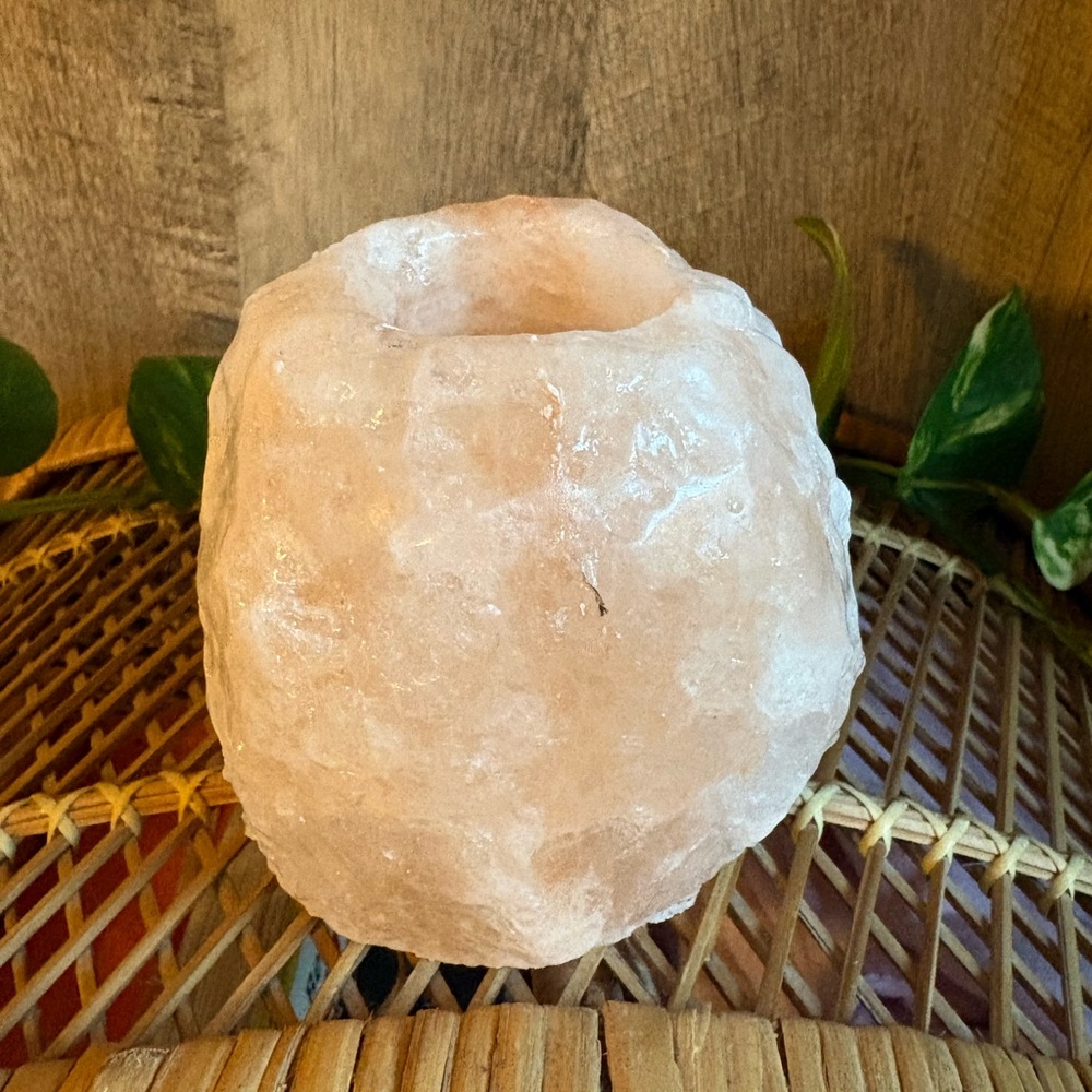 Himalayan Salt Candle Holder